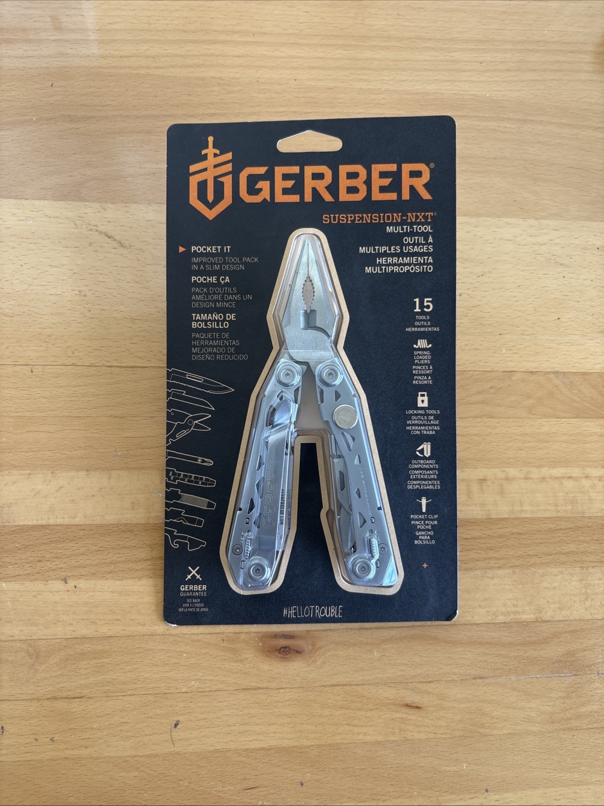 Gerber Suspension-NXT Stainless Steel Multi Tool 15 Tools 31-003889 NEW