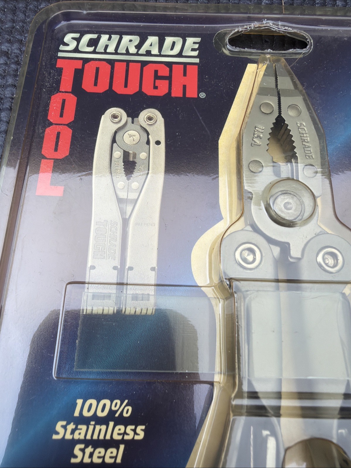 Schrade Tough Tool, ST1NCP- NOS Made in USA Multitool Rare Old Stock