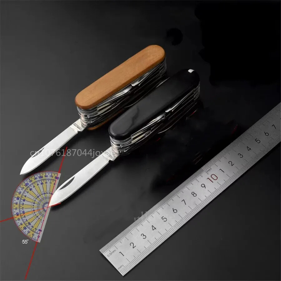 Multifunctional Pocket Knife 30 Basic Functions Multitool Swiss Hand Tools Army