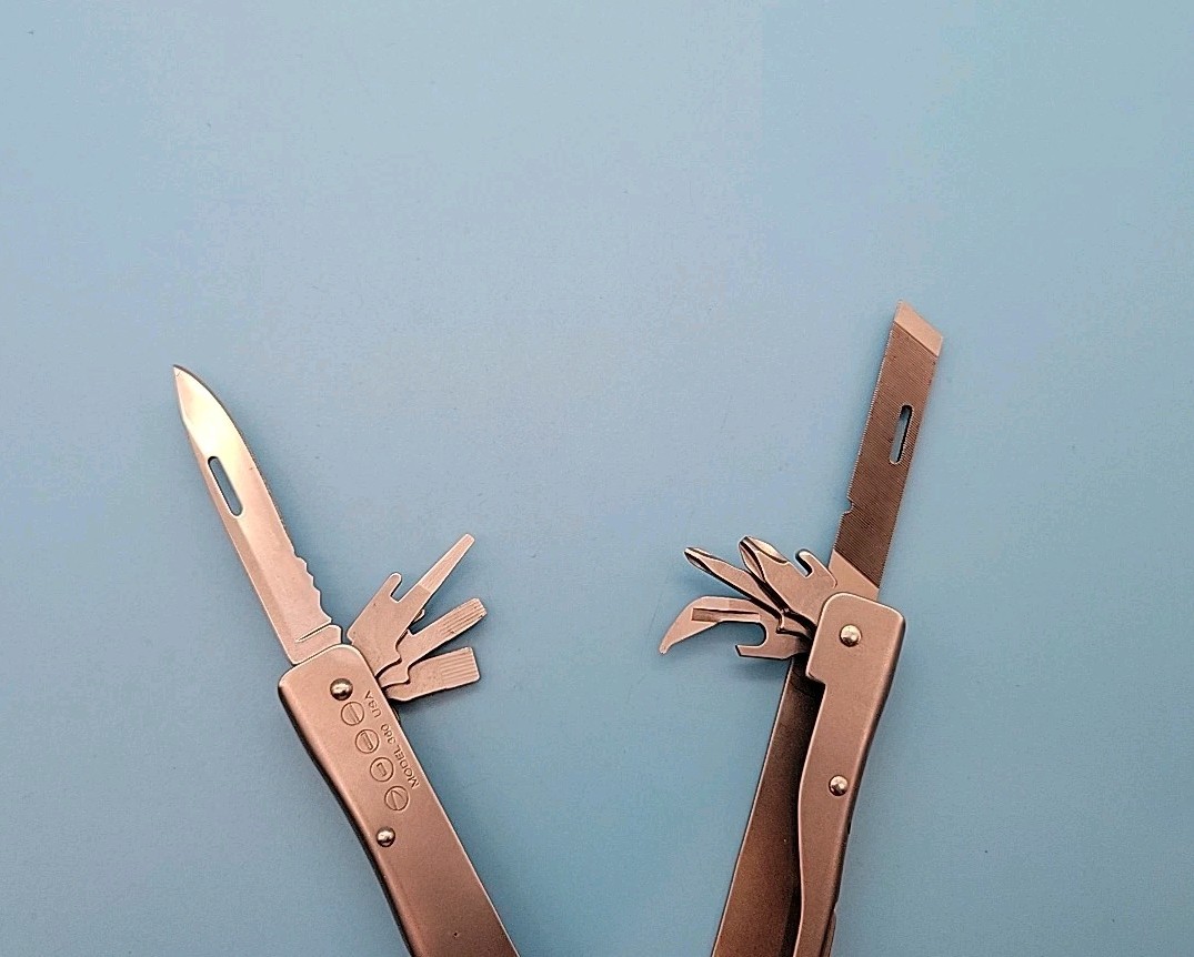 Buck Knives Bucktool 360 FL w/ File Multi-Tool w/ Sheath – USA – Retired