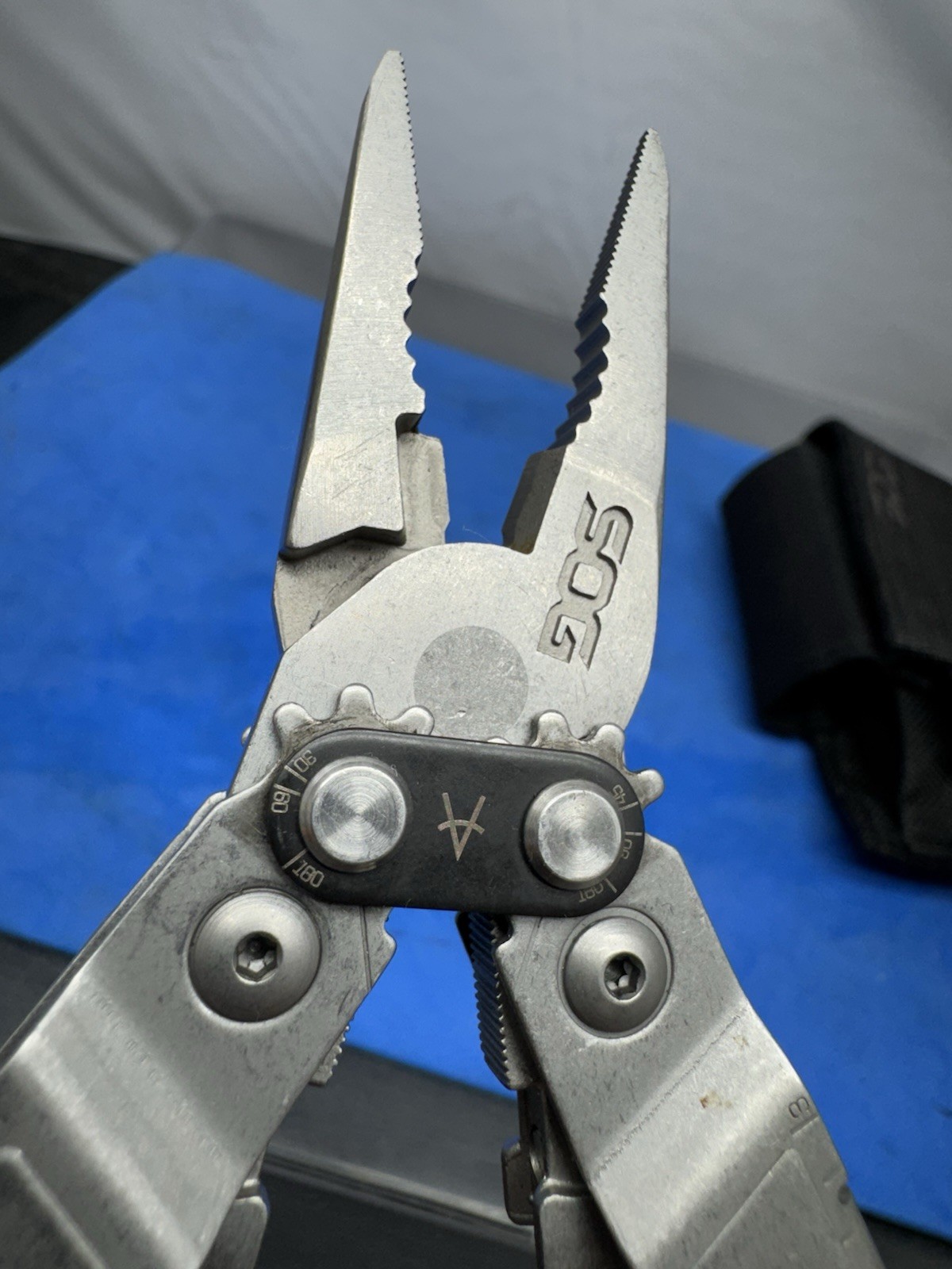 SOG PowerAccess 21 Tool Multi-Tool 5Cr15MoV Steel, Stonewash Finish PA3001-CP