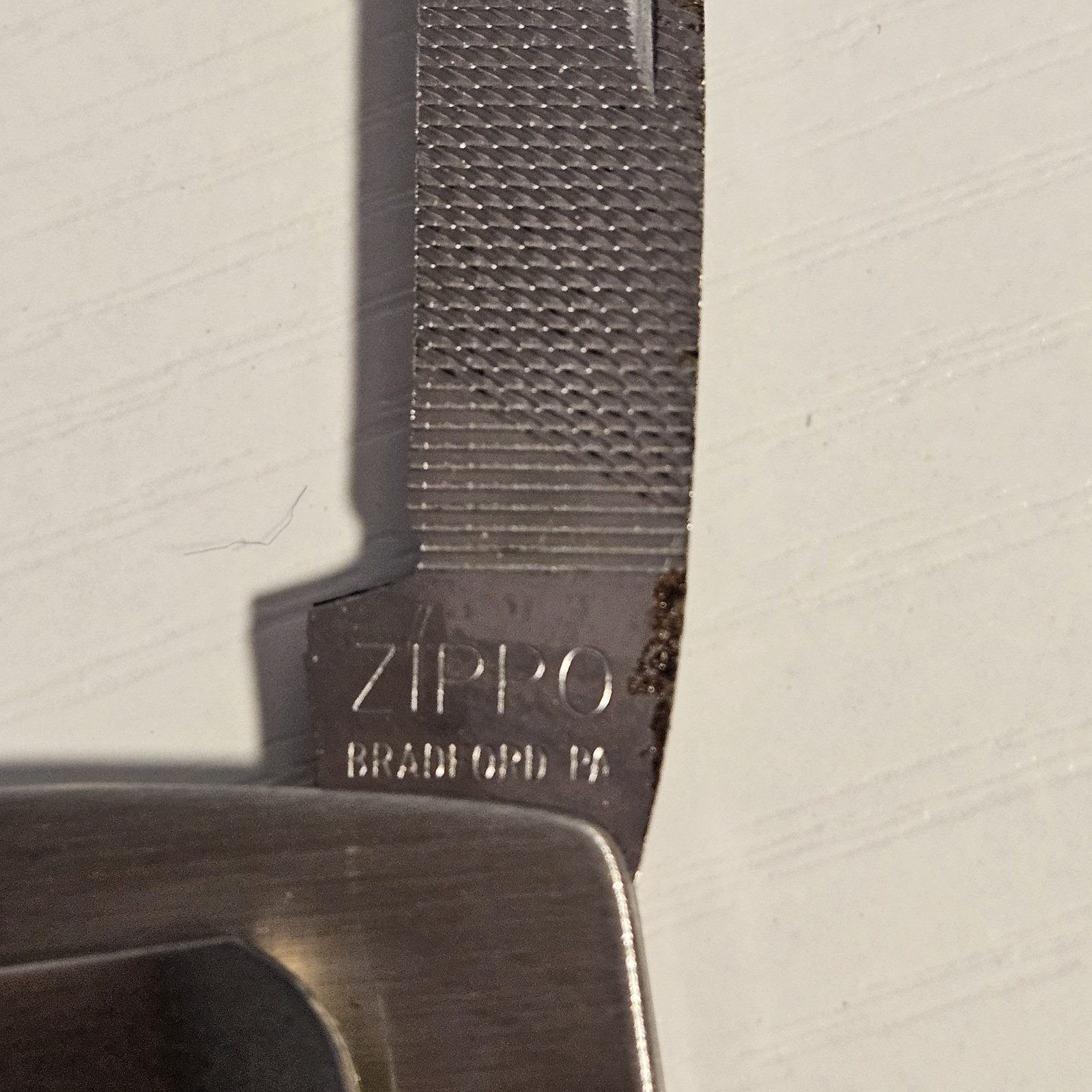Vintage Zippo Monogrammed Money Clip Multi-tool Pocket Knife and A File USA