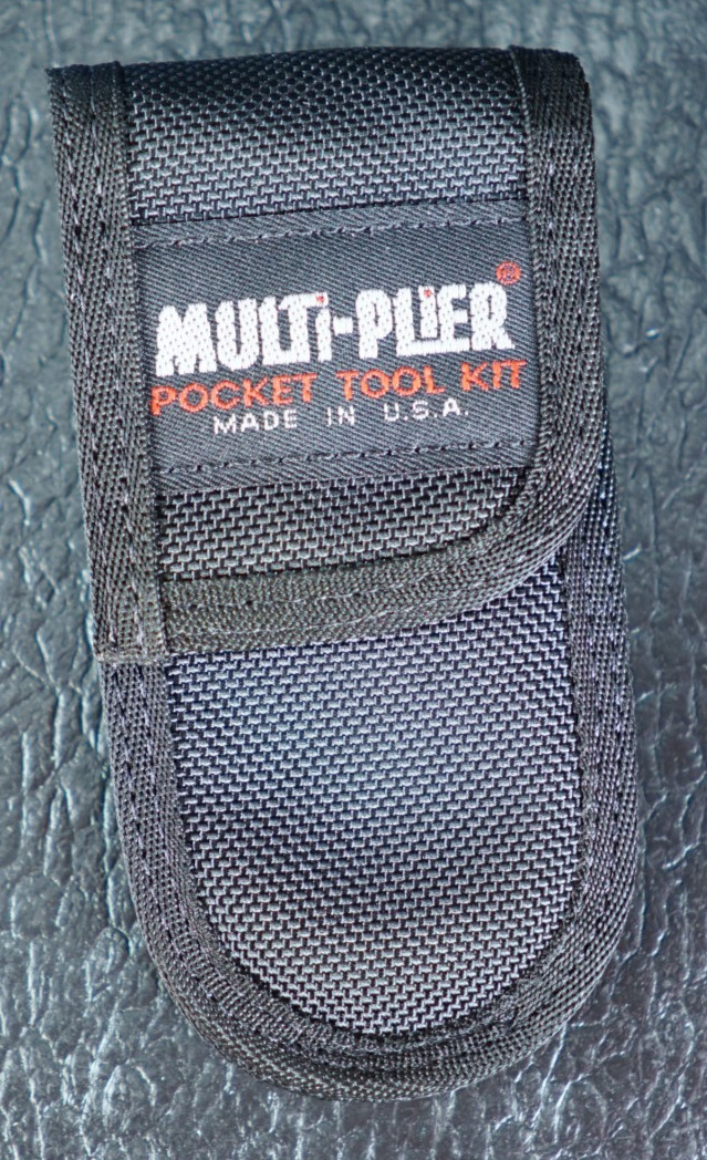 Gerber Black Multi-Plier Tool Kit w/ cloth sheath box 55200 NOS