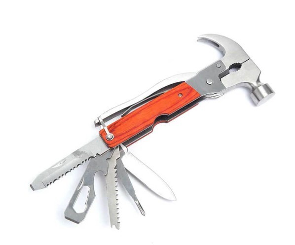 Mad Man Hammer Time 12-in-1 Multi Tool – Car Truck Camping Backpack Emergency