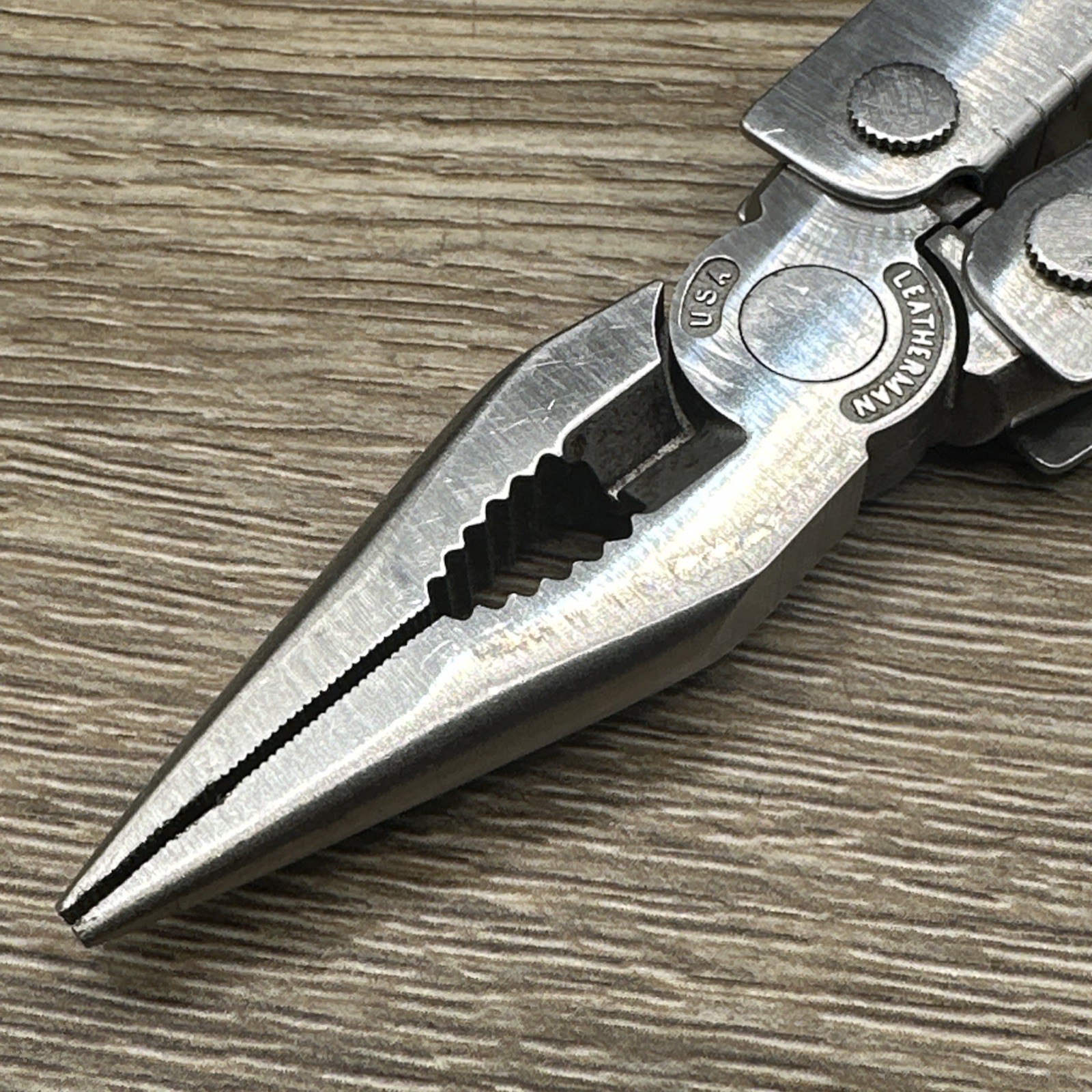 Vintage Original Leatherman Multi Tool With Scissors Stainless Portland OR USA