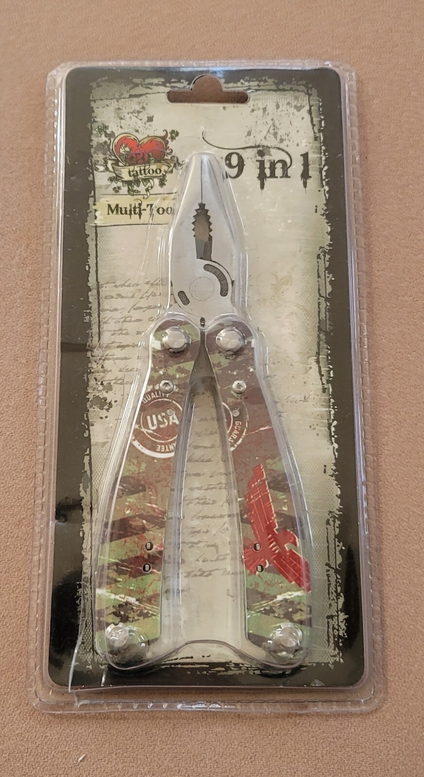 Iron Bridge Tattoo 9 in 1 Multi-Tool