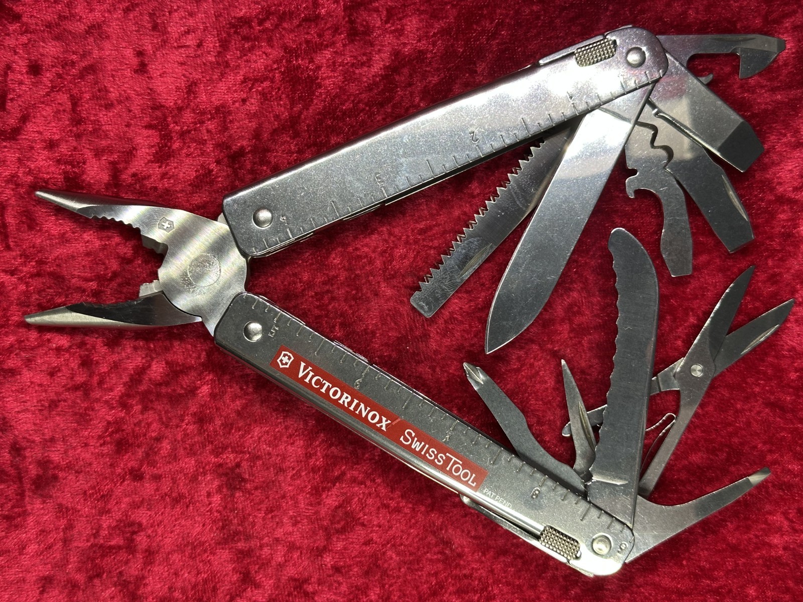 Victorinox SwissTool RS Rescue Stainless Steel Swiss Army Knife Multi-Tool (680)