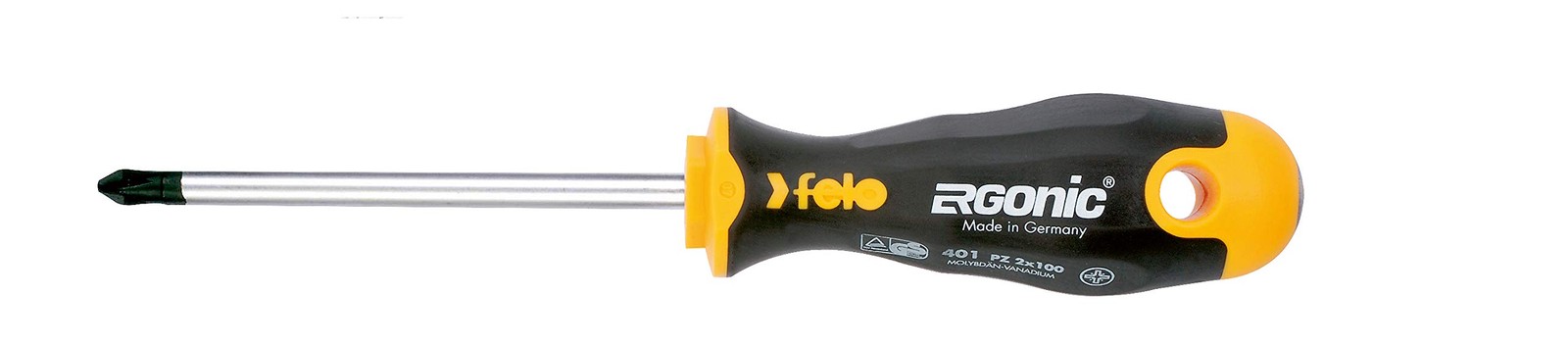 Ergonic PZ2 PoziDrive Screwdriver-round
