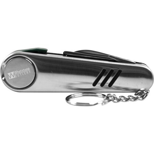 Whetstone 75-4732 All-in-One Stainless Steel Golfer’s Tool,black