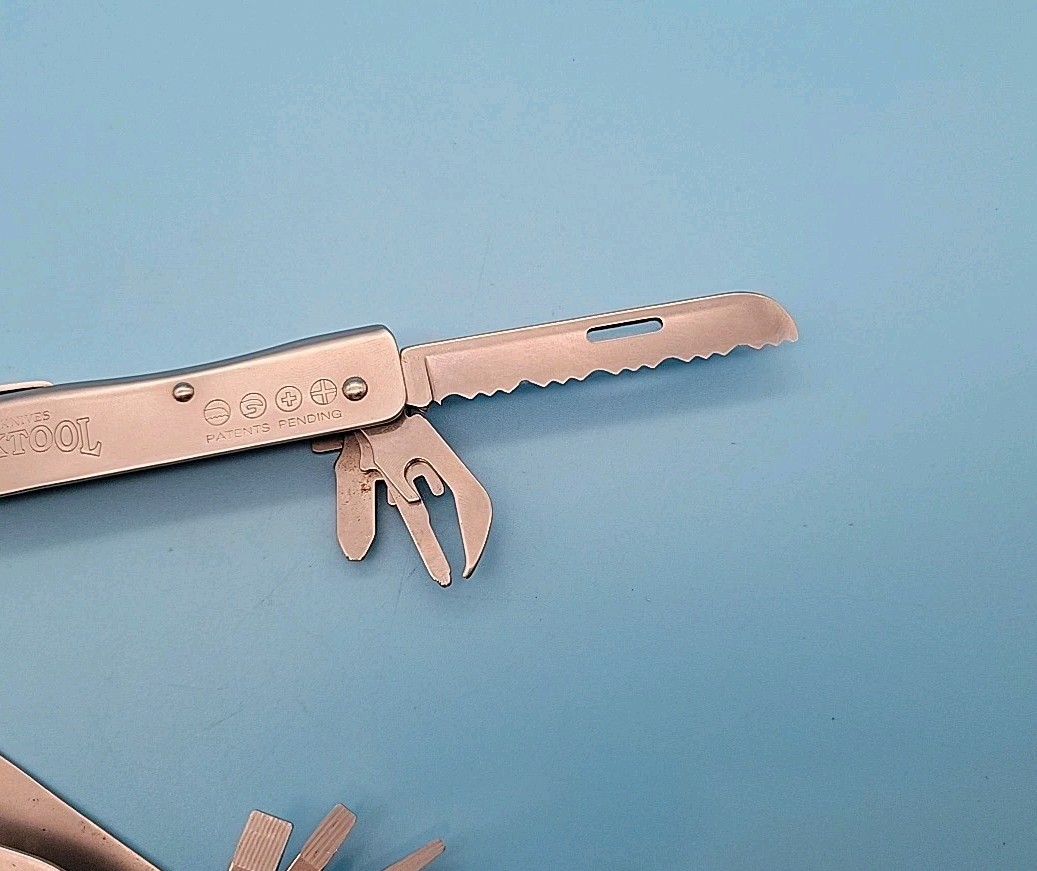 Buck Knives BUCKTOOL 360 Buck Knives – Pliers – Retired – Silver – USA