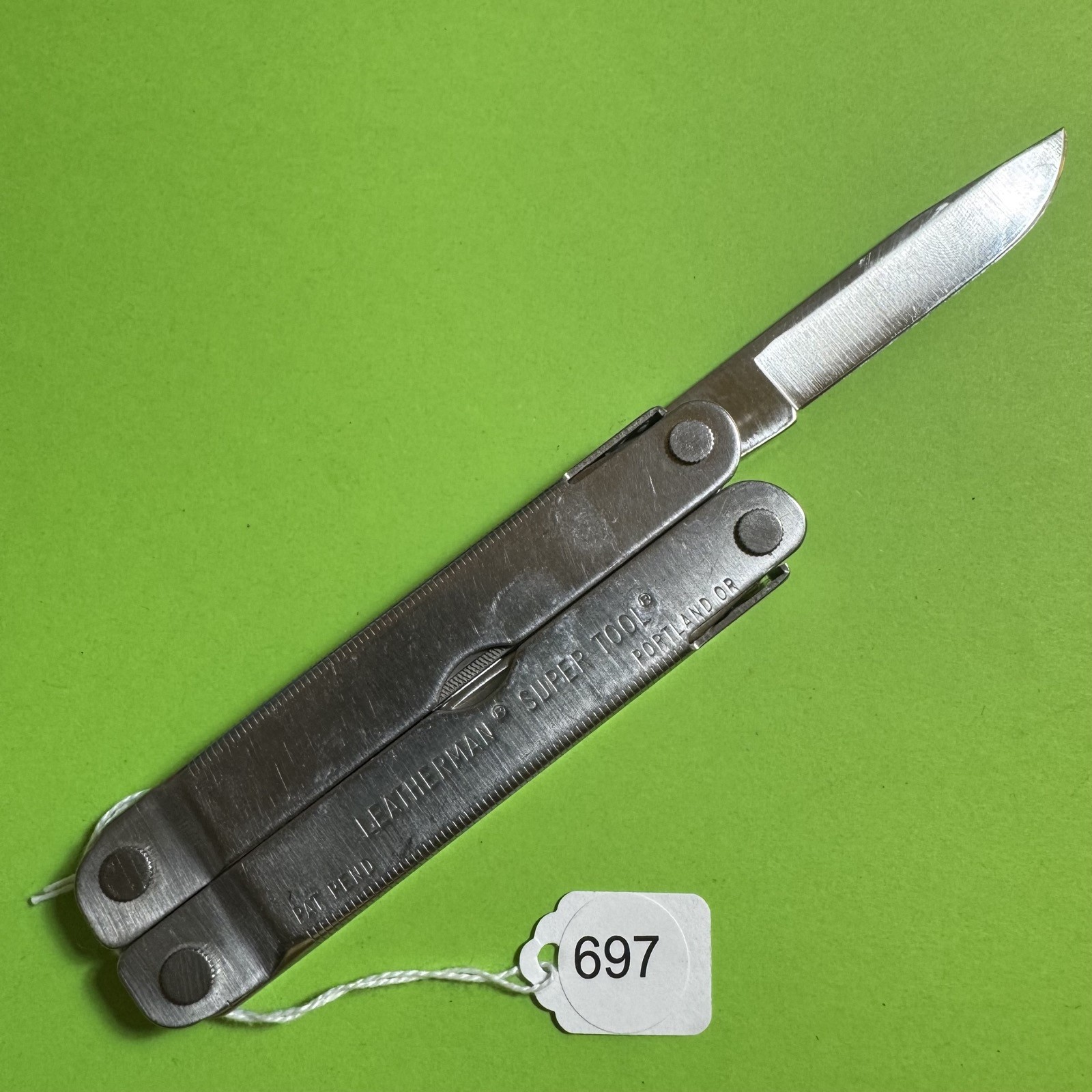 Leatherman Super Tool Plier Multi Tool Pocket Knife Stainless EDC #697
