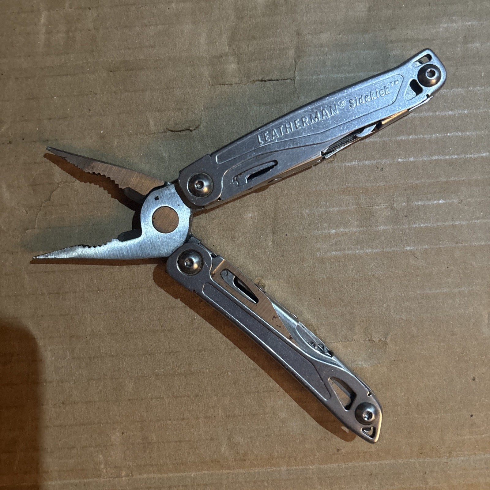 Leatherman Sidekick 14 Tool Survival Multi-Tool Knife Plier Saw Read Desc