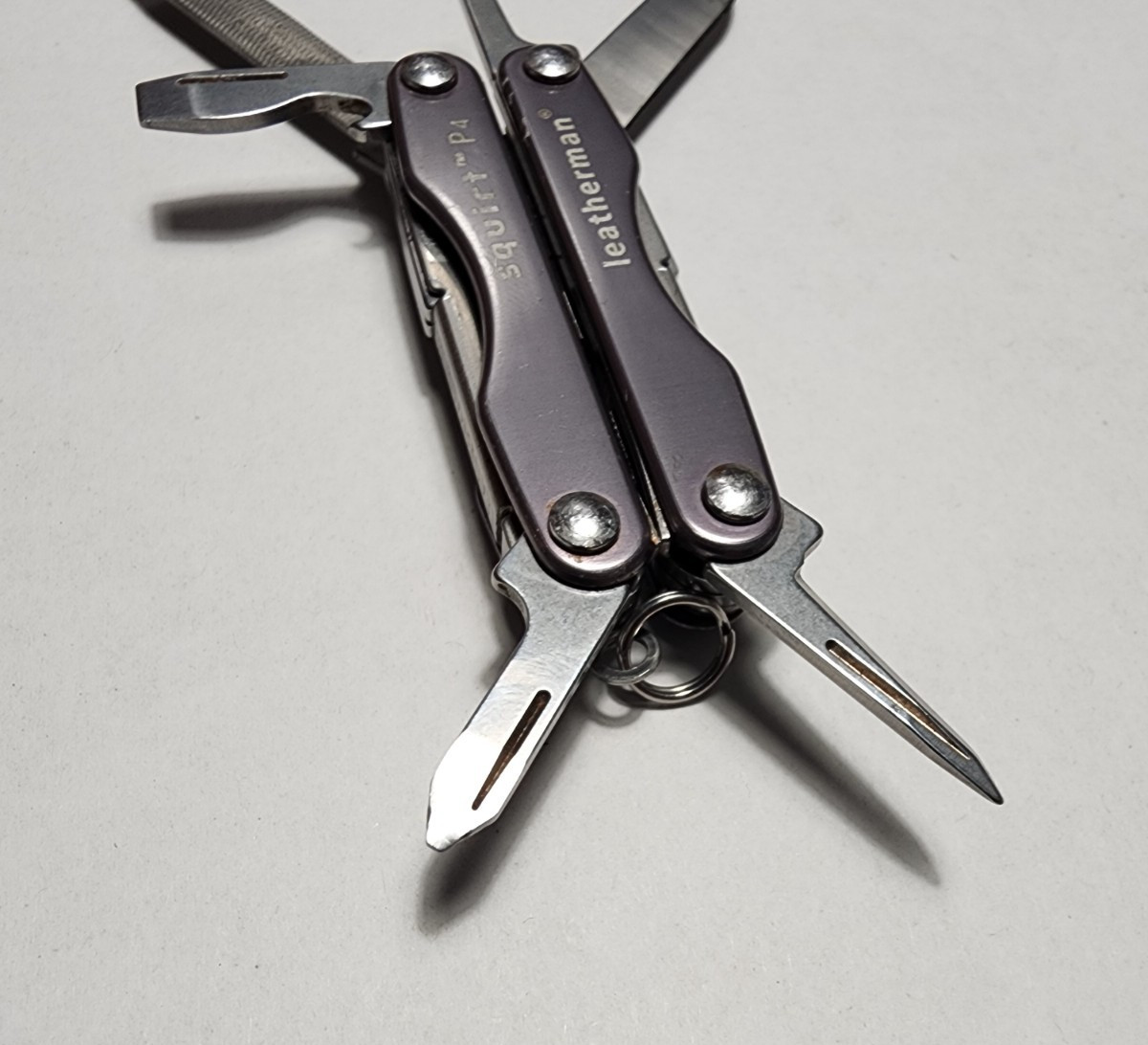 Leatherman Squirt P4 Multi-Tool, Key Ring, Retired,
