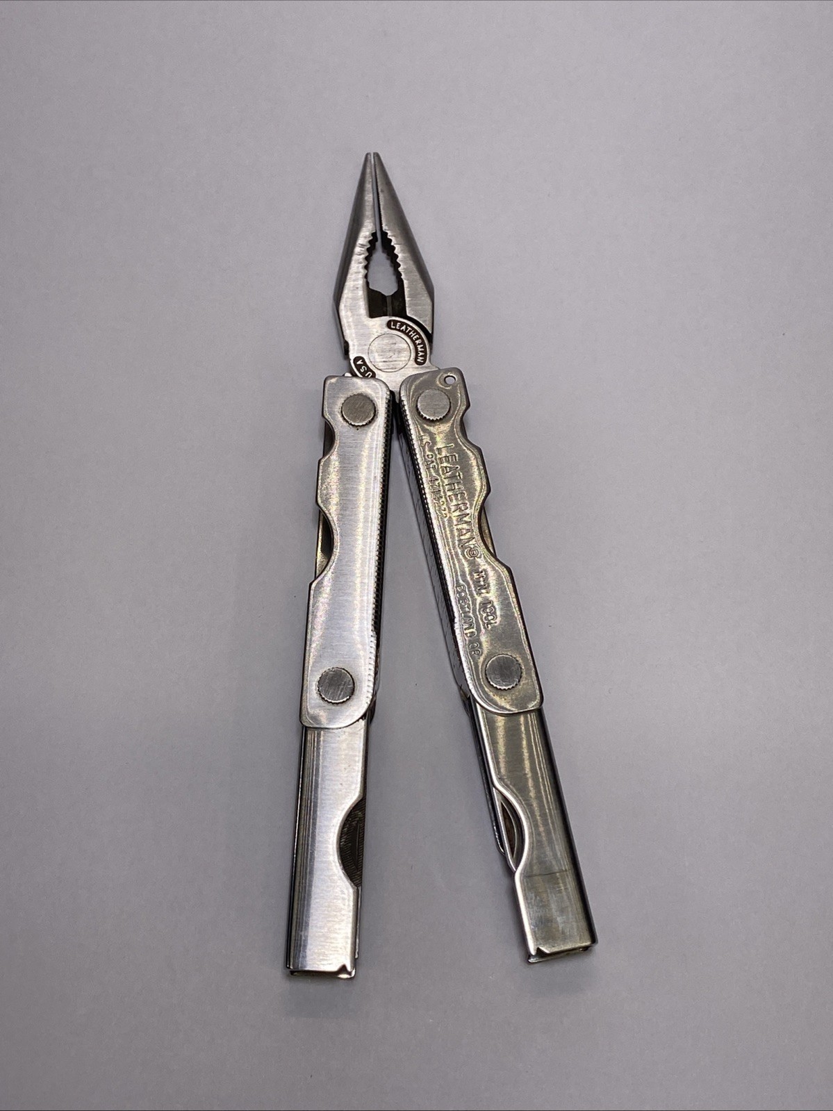 Vintage Leatherman USA Mini Tool Multi Tool Original Sheath Case Discontinued