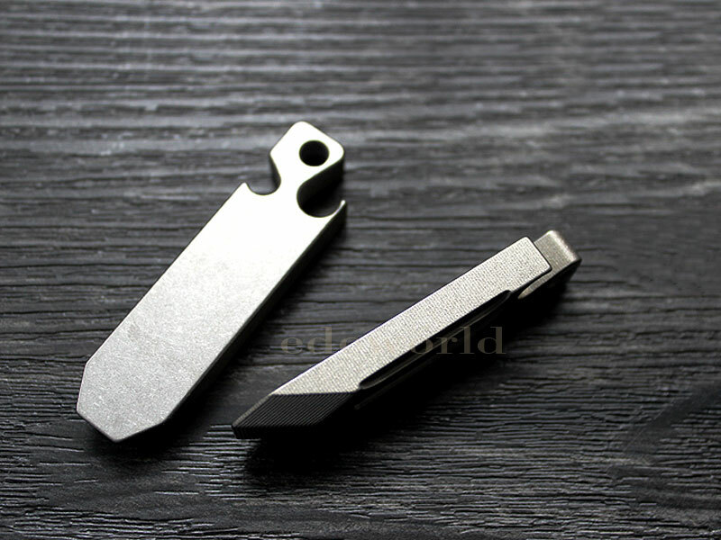 TITANER Titanium TC4 Pry Bar Crowbar Tool Key Chain Pendant EDC Bottle Opener