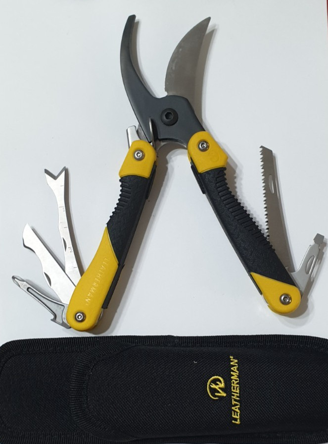 🔥 Leatherman Leather Premium Combined Sheath for Wave Charge 4 Pockets