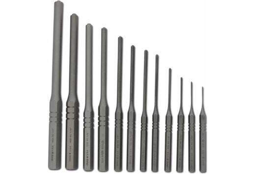 Grace Black Professional Steel Roll Pin Punch 12 Pieces Set – GRRS12