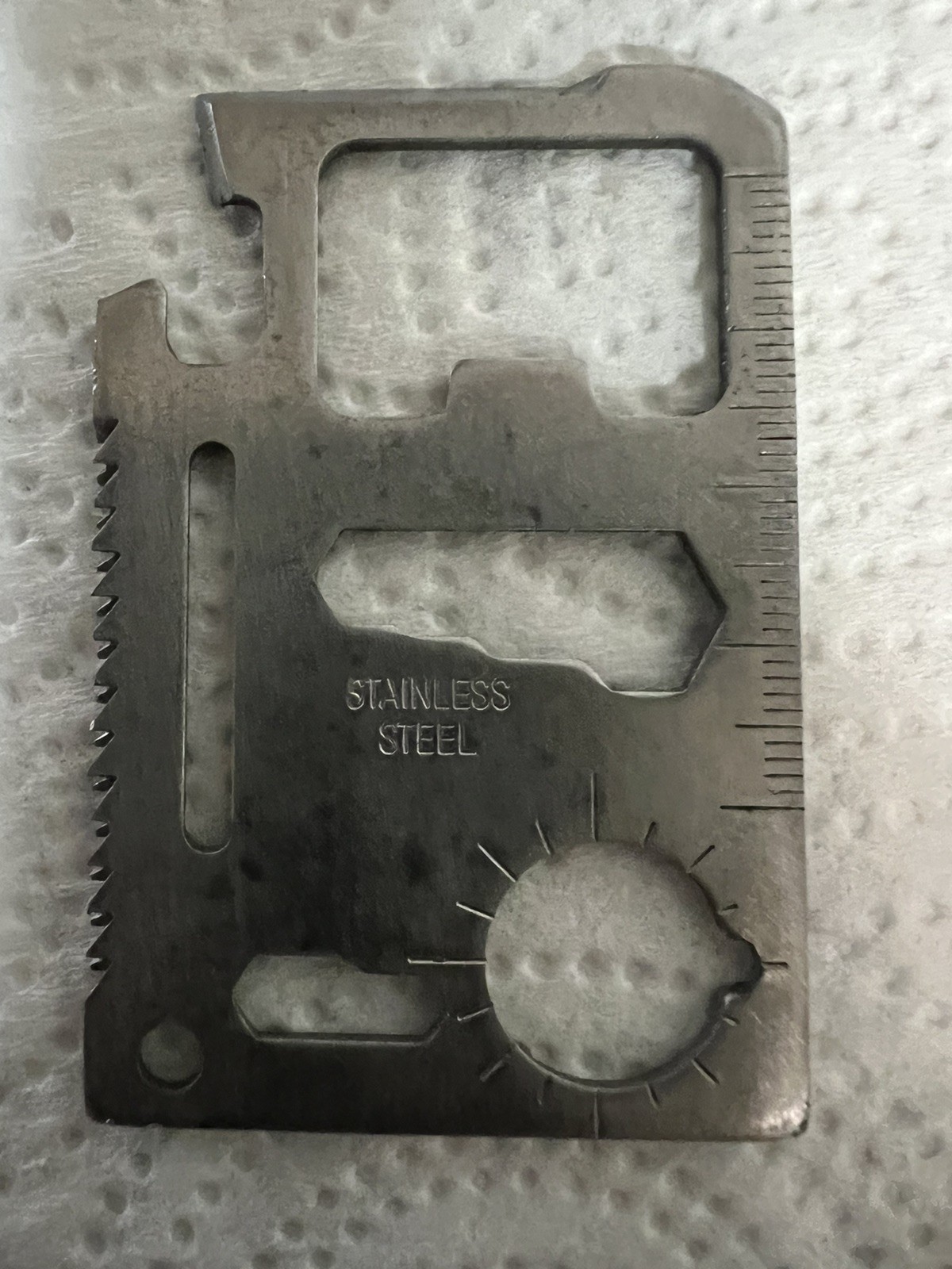 11 in 1 Survival Pocket Credit Card Multi-tool