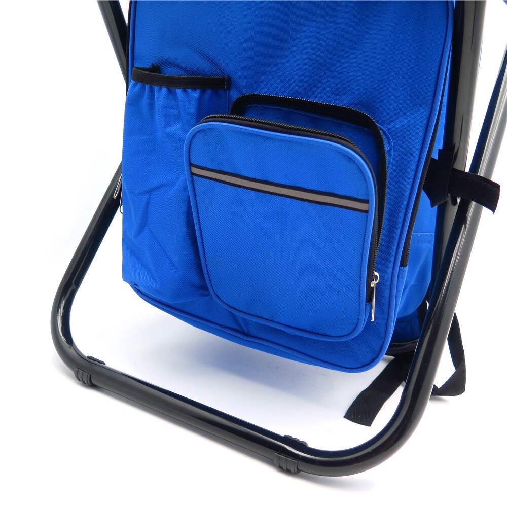 3 in 1 Backpack Insulated Cooler Bag Chair for Beach Fishing Camping Hiking