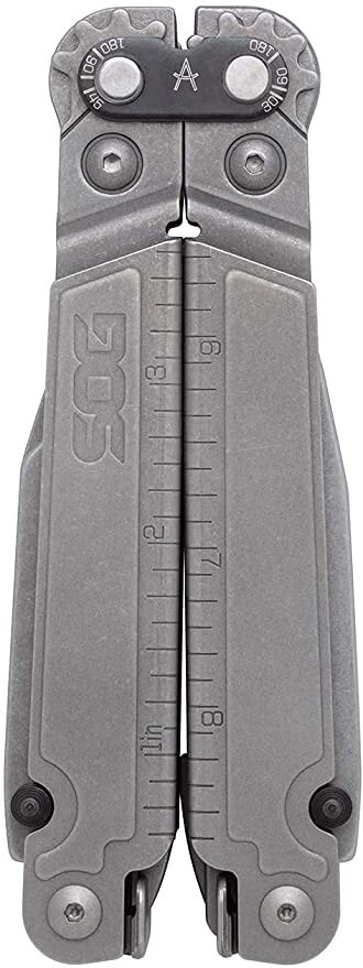 SOG PowerAccess Assist PA-3001 Pliers Ruler Awl Wire Cutter/Crimper Drivers More