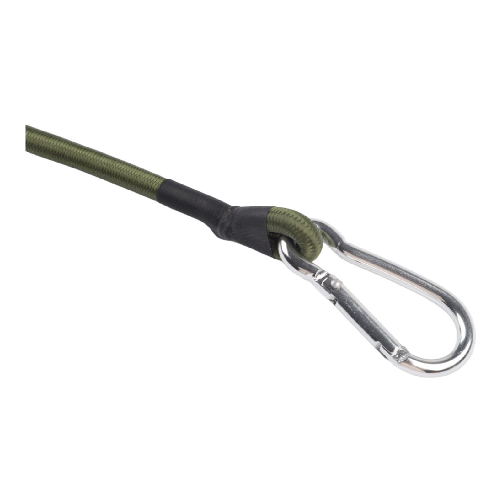 Strong Elastic Rope with Carabiner Hooks 8mm Thick for Outdoor Luggage Tie Down