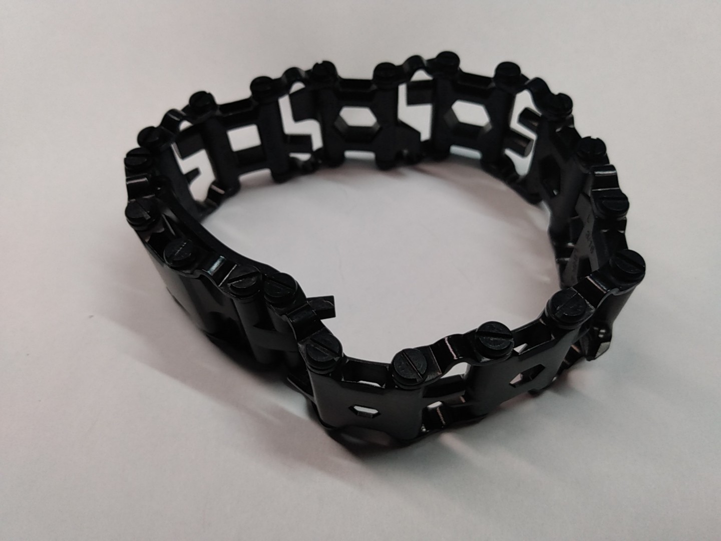 Leatherman Tread STYLE Stainless Steel Multitool Bracelet Black