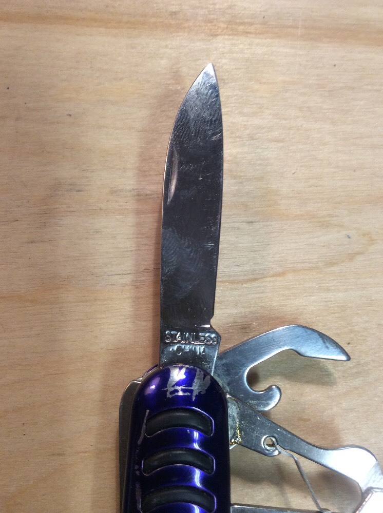 Clearwater Mortgage Inc Myron Stainless Steel 7 Multi Tool Pocket Knife Keychain