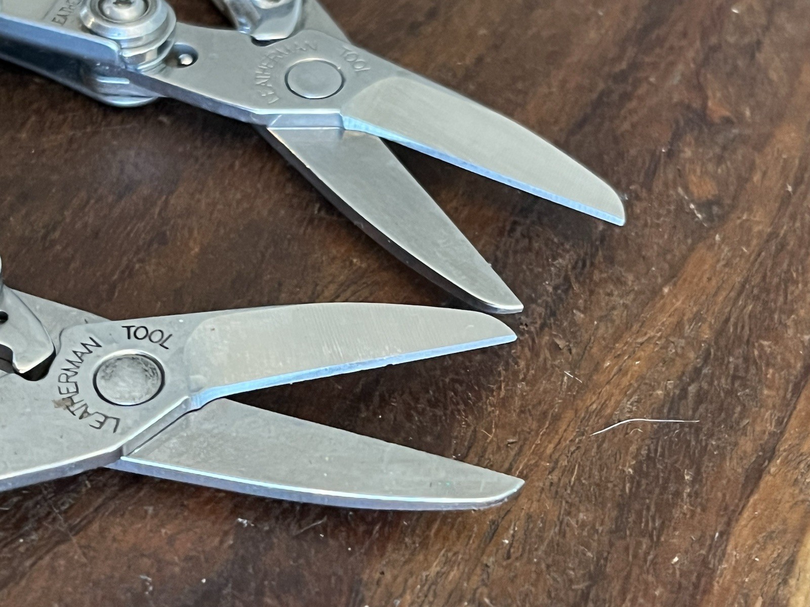 Retired Leatherman Style CS Multi Tool Knife File Scissor Carabiner (Lot Of 2)
