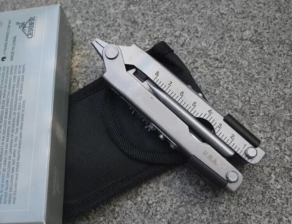 US NEW 13 In1 Outdoor MULTI PLIER 600 DET STAINLESS MULTI FUNCTION TOOL Gifts