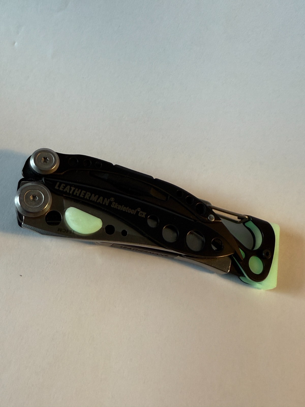 Hammer Head & Thumb Stud Upgrade for Leatherman Skeletool – Glow-in-the-Dark