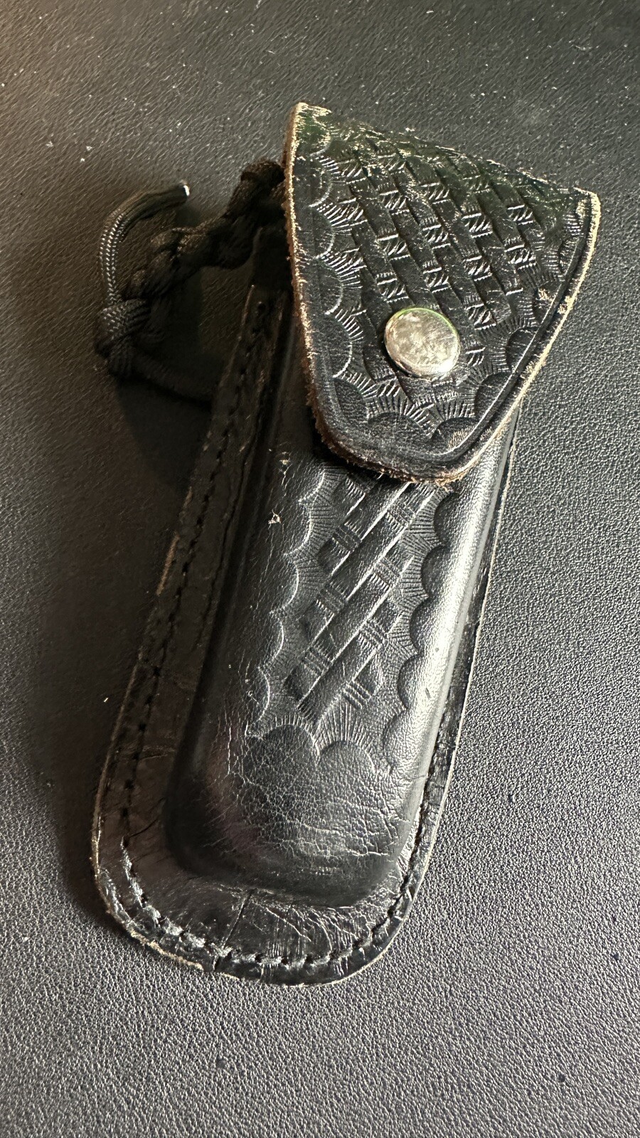 Gerber Steel Multi-plier Multi Tool Knife Pat 51427221 Genuine Leather Belt Case