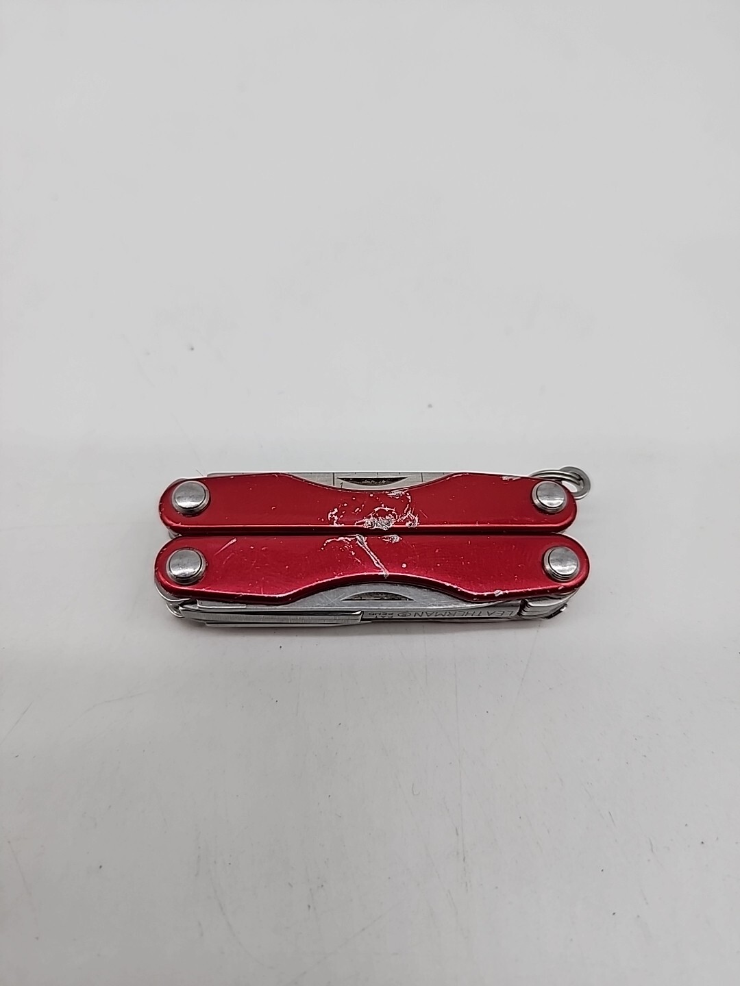 LEATHERMAN SQUIRT S4 MINI TOOL SCISSORS KNIFE MULTI TOOL RED