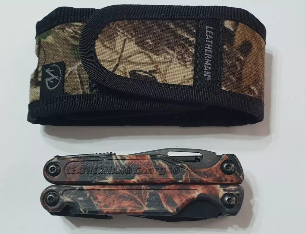 🔥🔥 Leatherman Charge Ti BO 2006 Blood Autumn Camo Titanium Not Used Very Rare