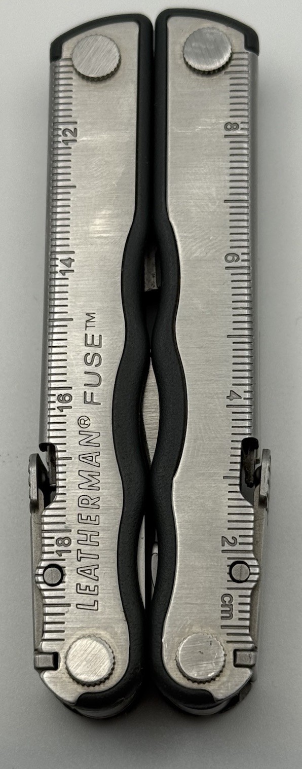 Leatherman Fuse Stainless Steel Multi Tool Folding Knife BROKEN Blade Tip