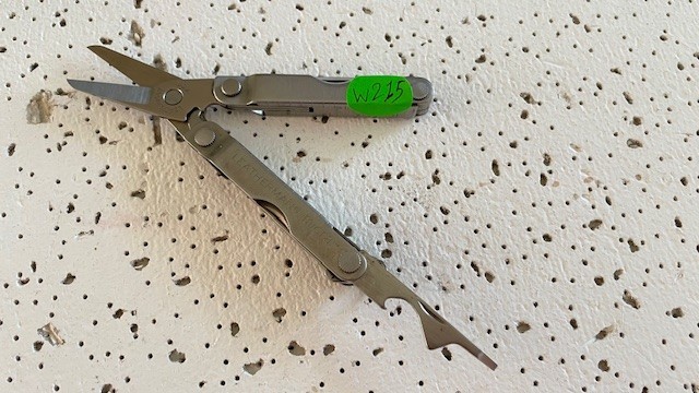 Leatherman Micra PATS PEND MultiTool StainlessSteel Scissors,Knife,Opener Bottle