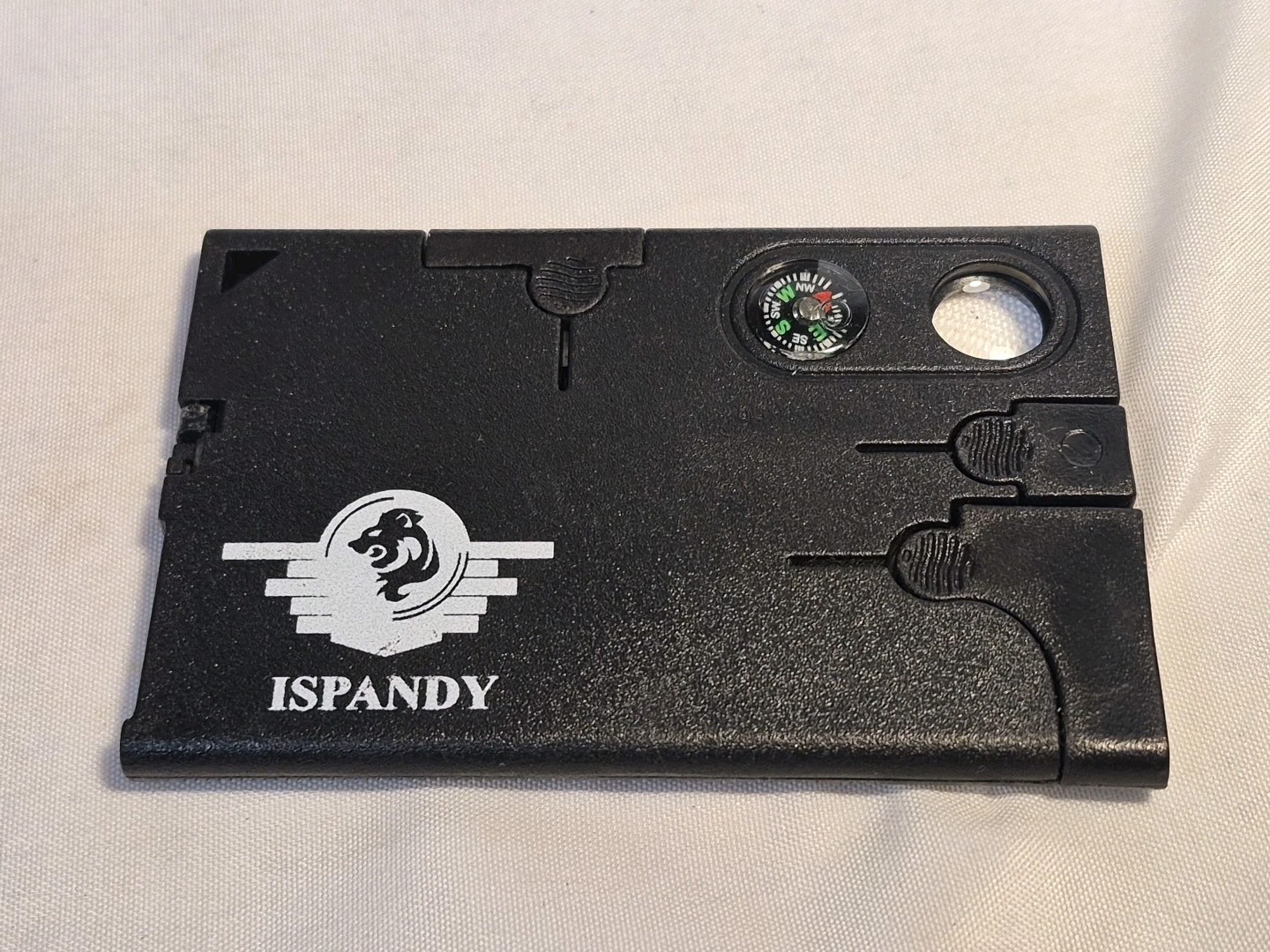 Ispandy Outdoor Mulit-Function Survival Tool Kit – Credit Card Multitool Kit