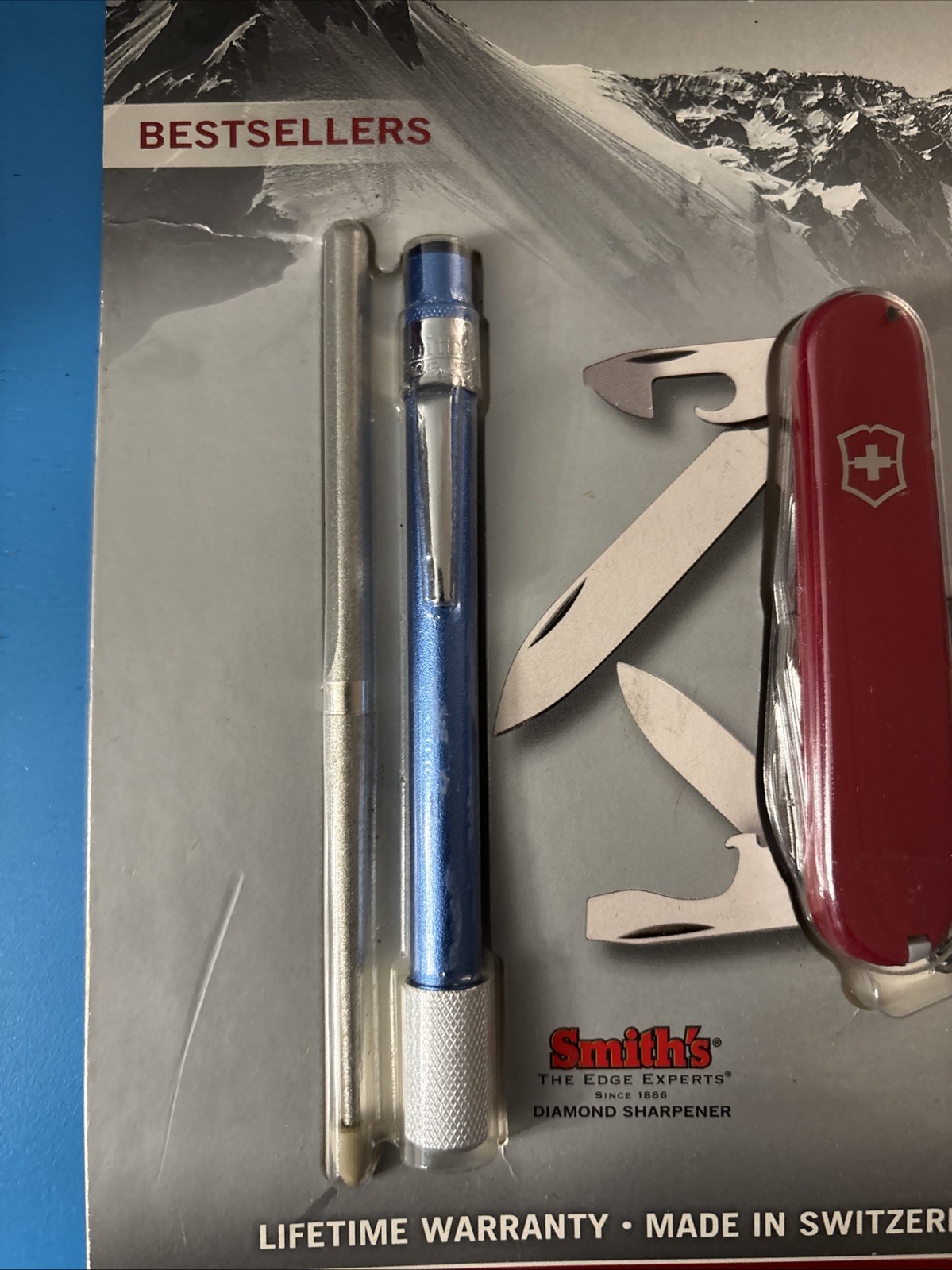 New Victorinox Swiss Army Tinker Knife & Sharpener Set