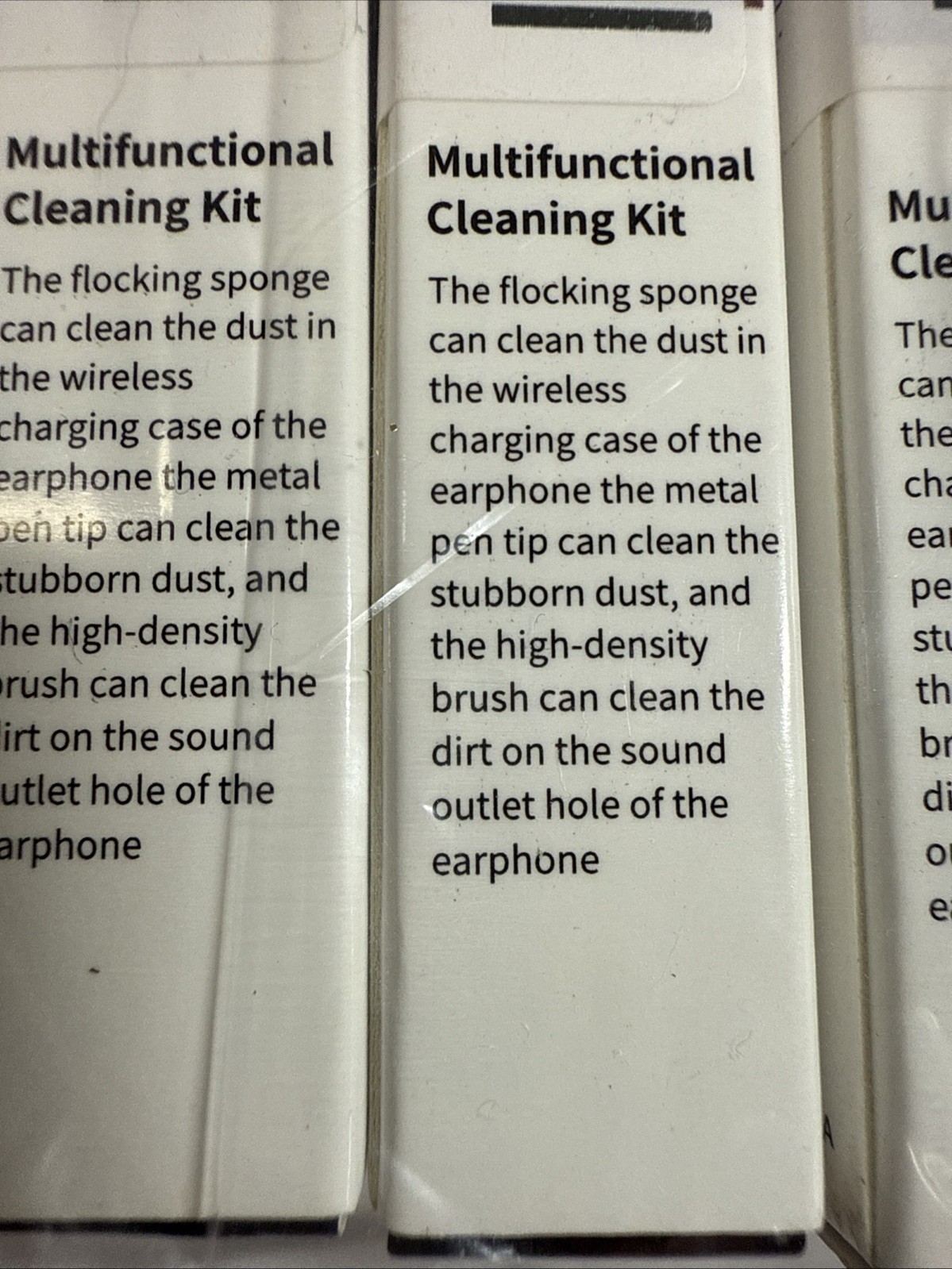 Multi Cleaning Tool For Air Pods and more Set of 4 New in Box