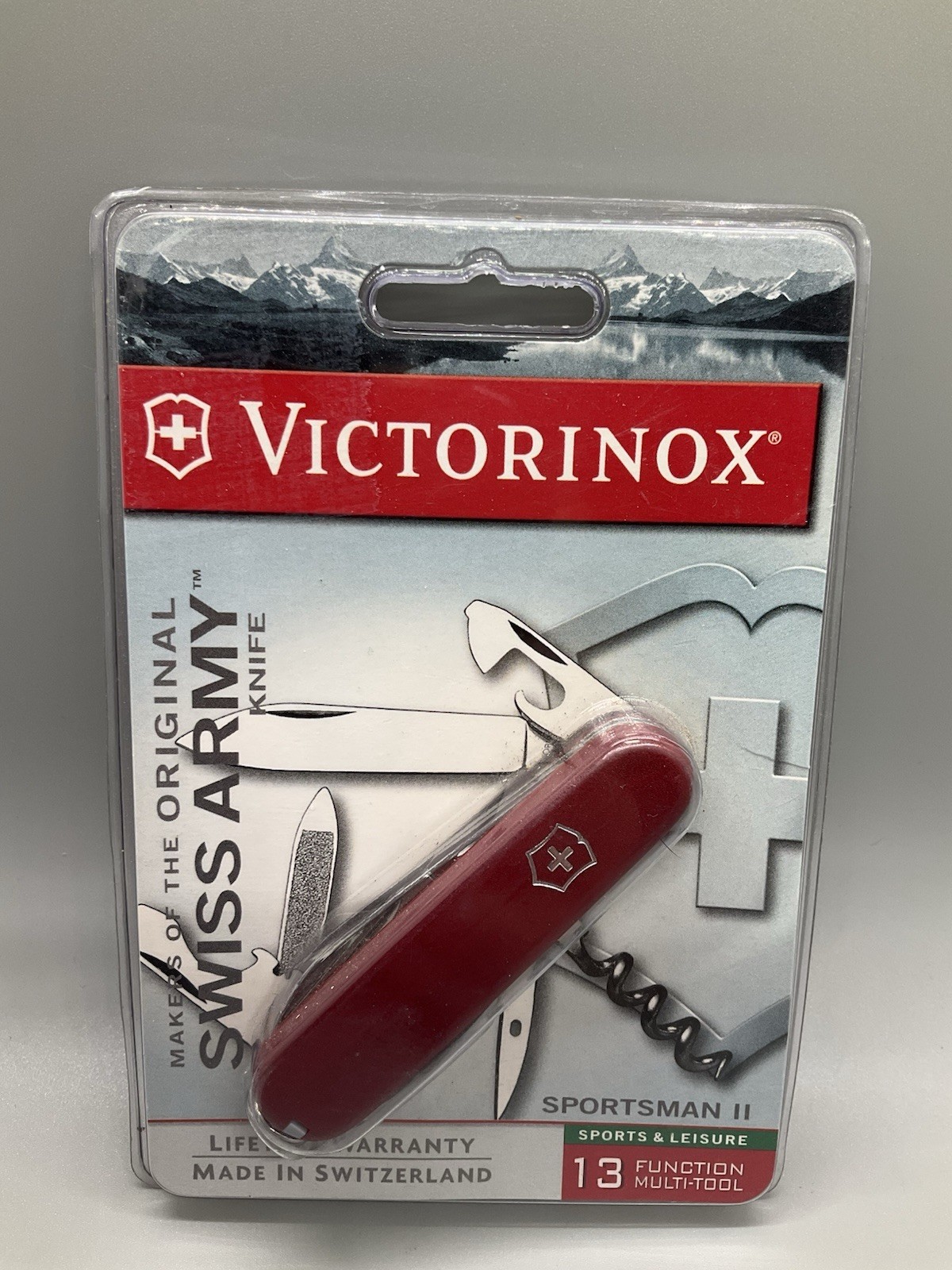 Victorinox Sportsman 2 Swiss Army Knife NEW 13 Functions