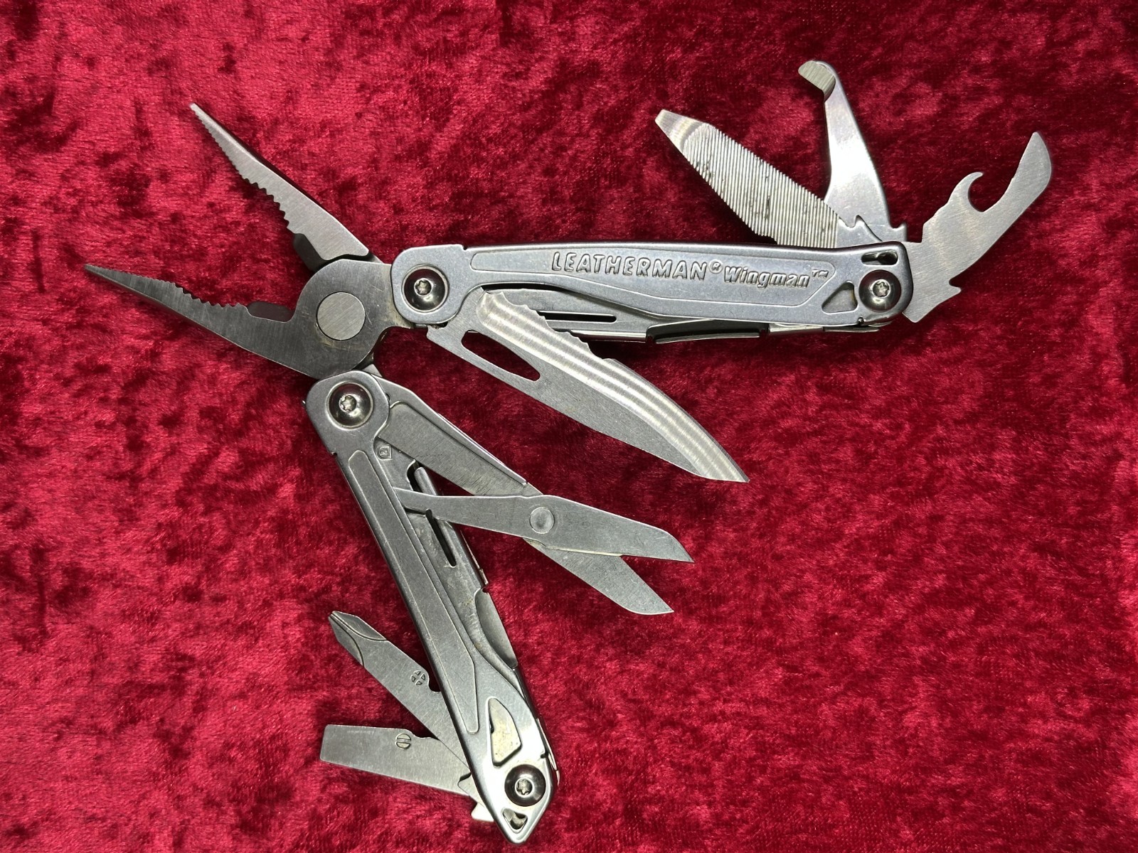 Leatherman WingMan Stainless 9 Tool Multi-Tool No Sheath Random Pick Used (379)