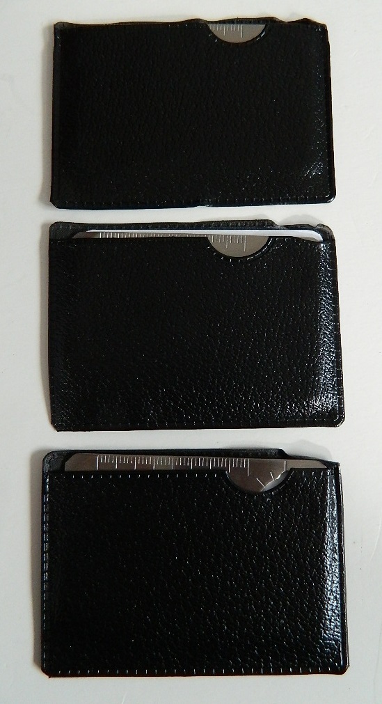 11 IN 1 OUTDOOR CAMPING SURVIVAL POCKET CREDIT CARD KNIFE, MULTI-TOOLS, LOT OF 3