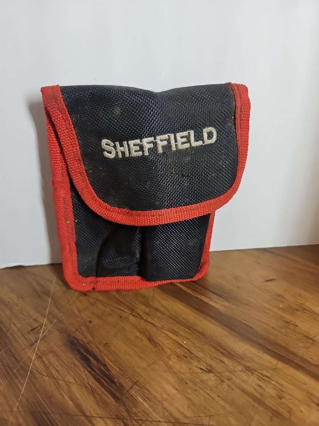 SHEFFIELD 1 Pc. Precision Multi Tool w/Belt Pouch ~ Red Handle
