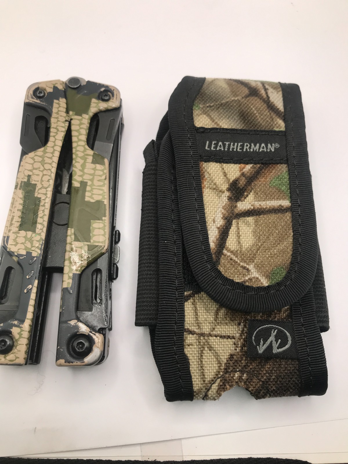 Rare Leatherman OHT Camo Collectable Retired USED Multitool