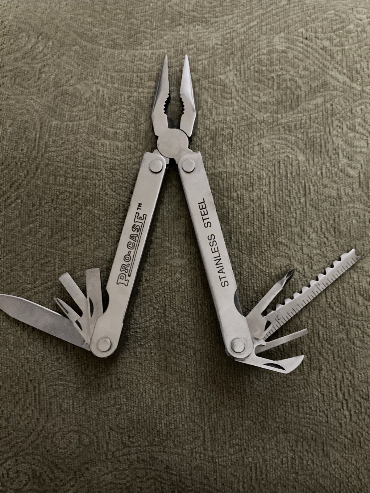 Pro-Case Stainless Steel Multi-Tool With Sheath—