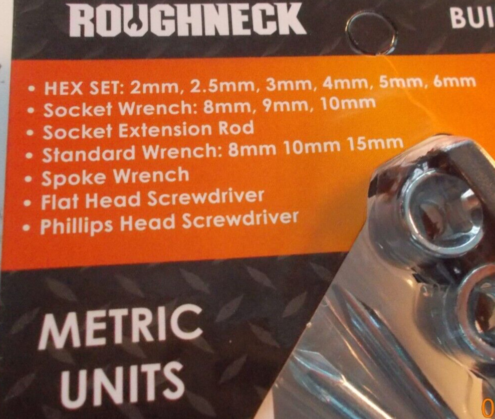 New in Package Roughneck 16-in-1 Metric MultiTool Multi Tool