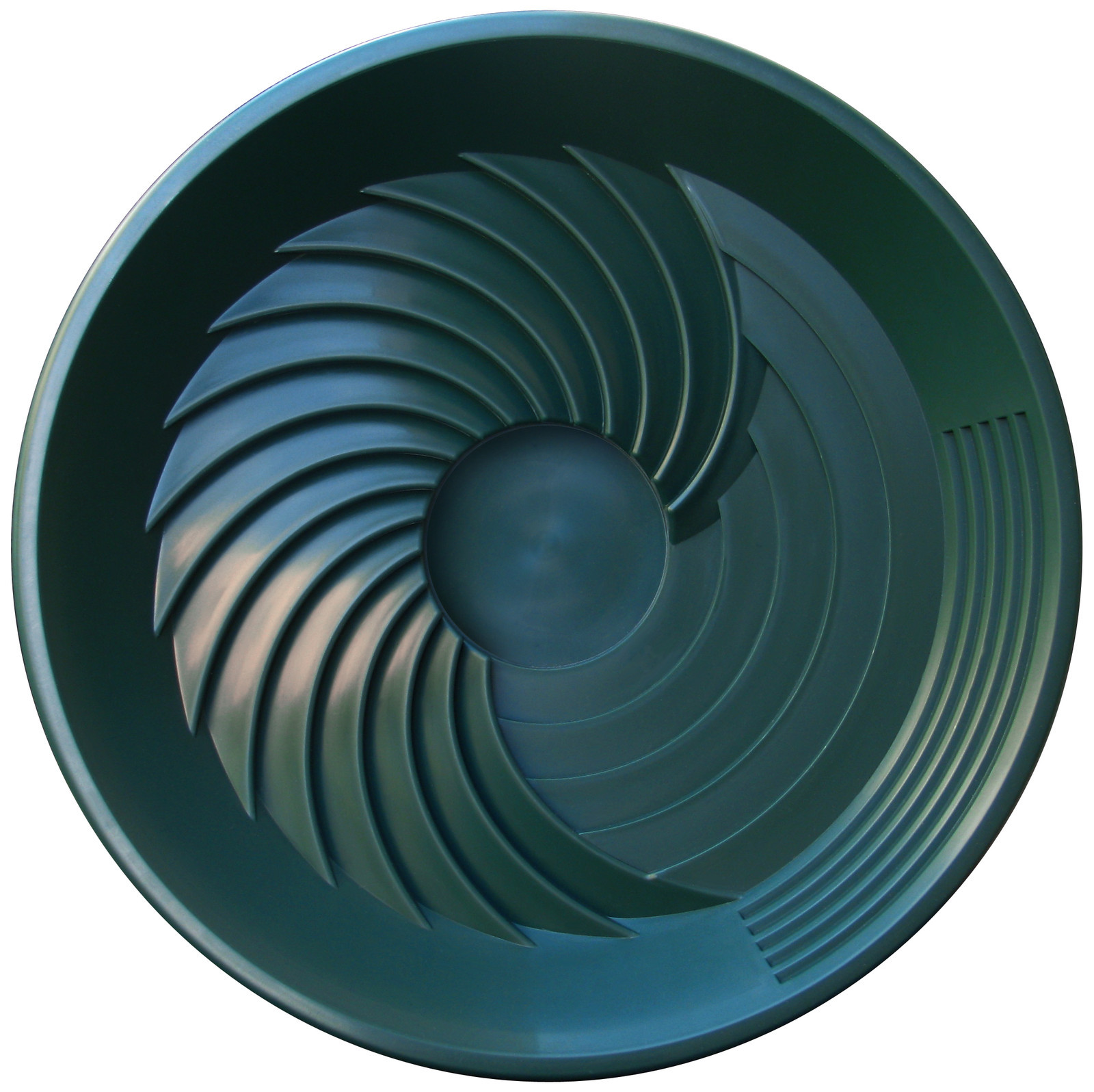 Turbopan Gold Pan VORTEX ACTION! Panning 16″ Prospecting Mining Sluice GREEN!