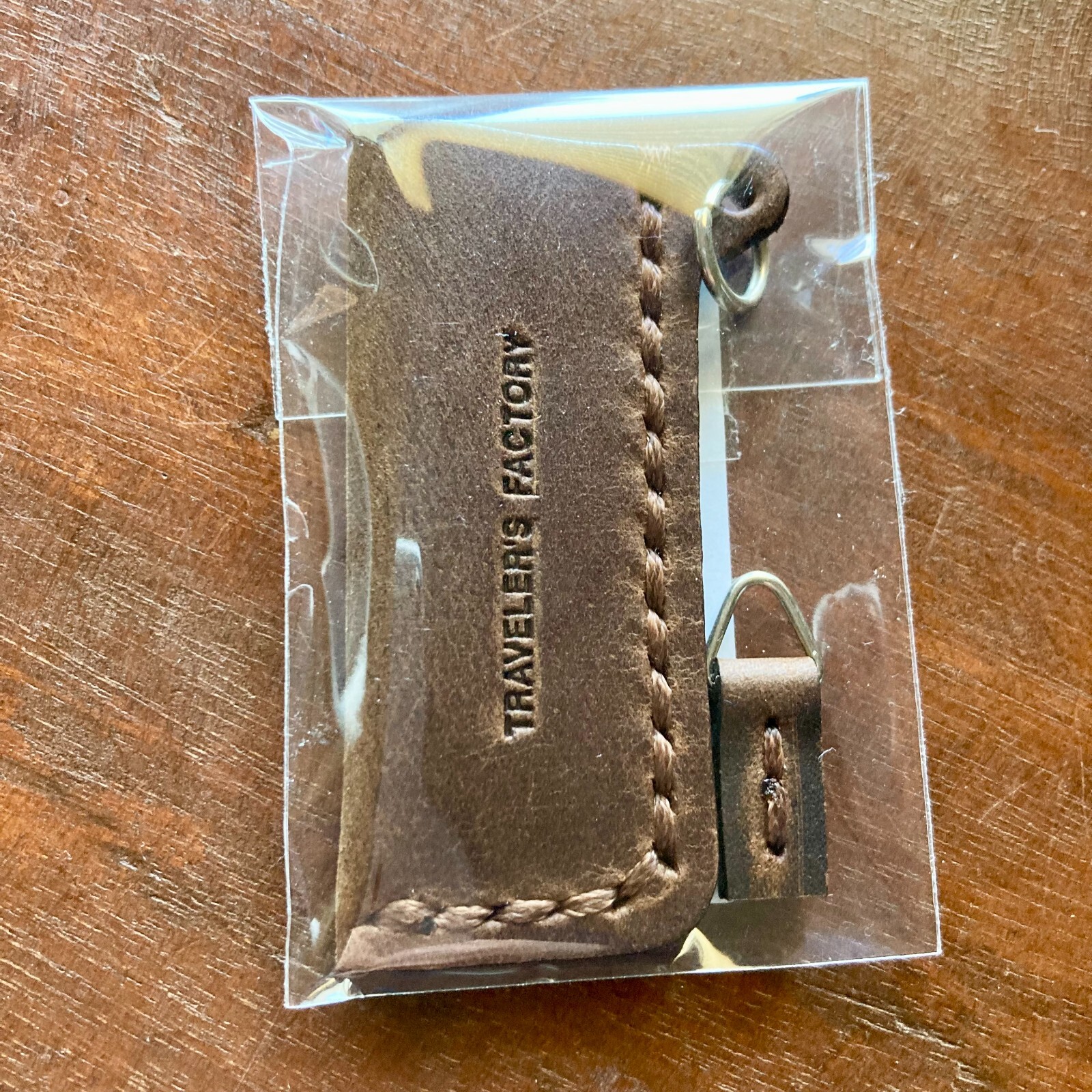 TRAVELER’S Factory Leather Case for VICTORINOX Classic SD Brown Cowhide
