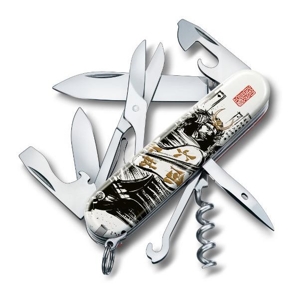 VICTORINOX Climber Sengoku Sumie Takeda Shingen Multi Tool Knife Ink Style Art