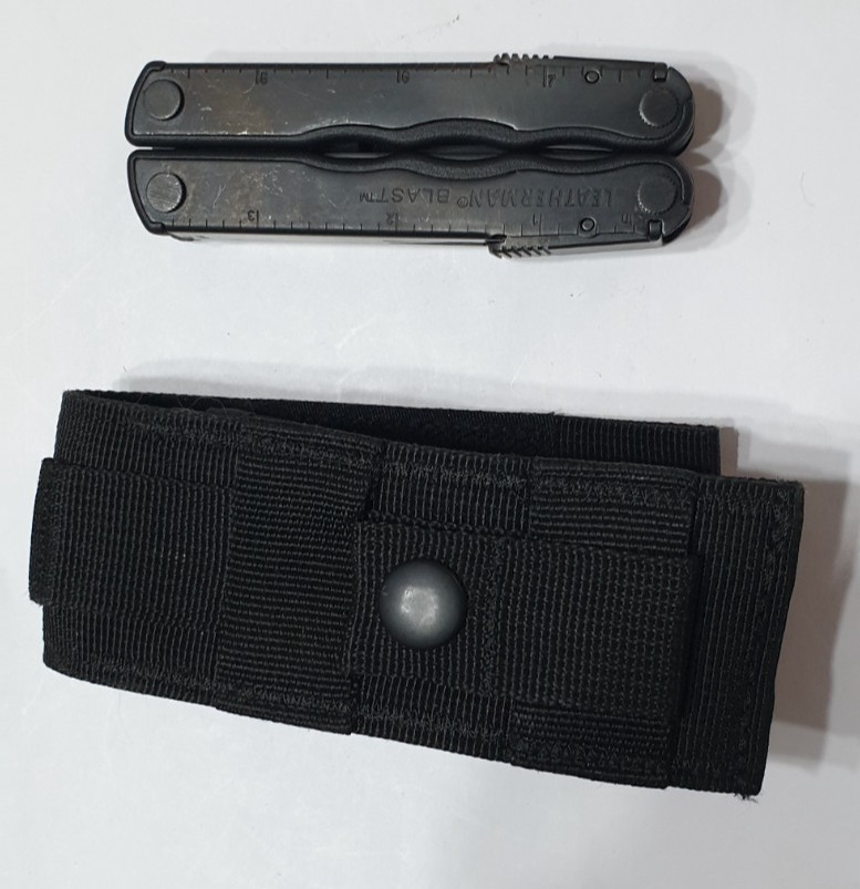 🔥🔥 Leatherman Black BO Blast Multi Tool Military Retired Collectable Rare