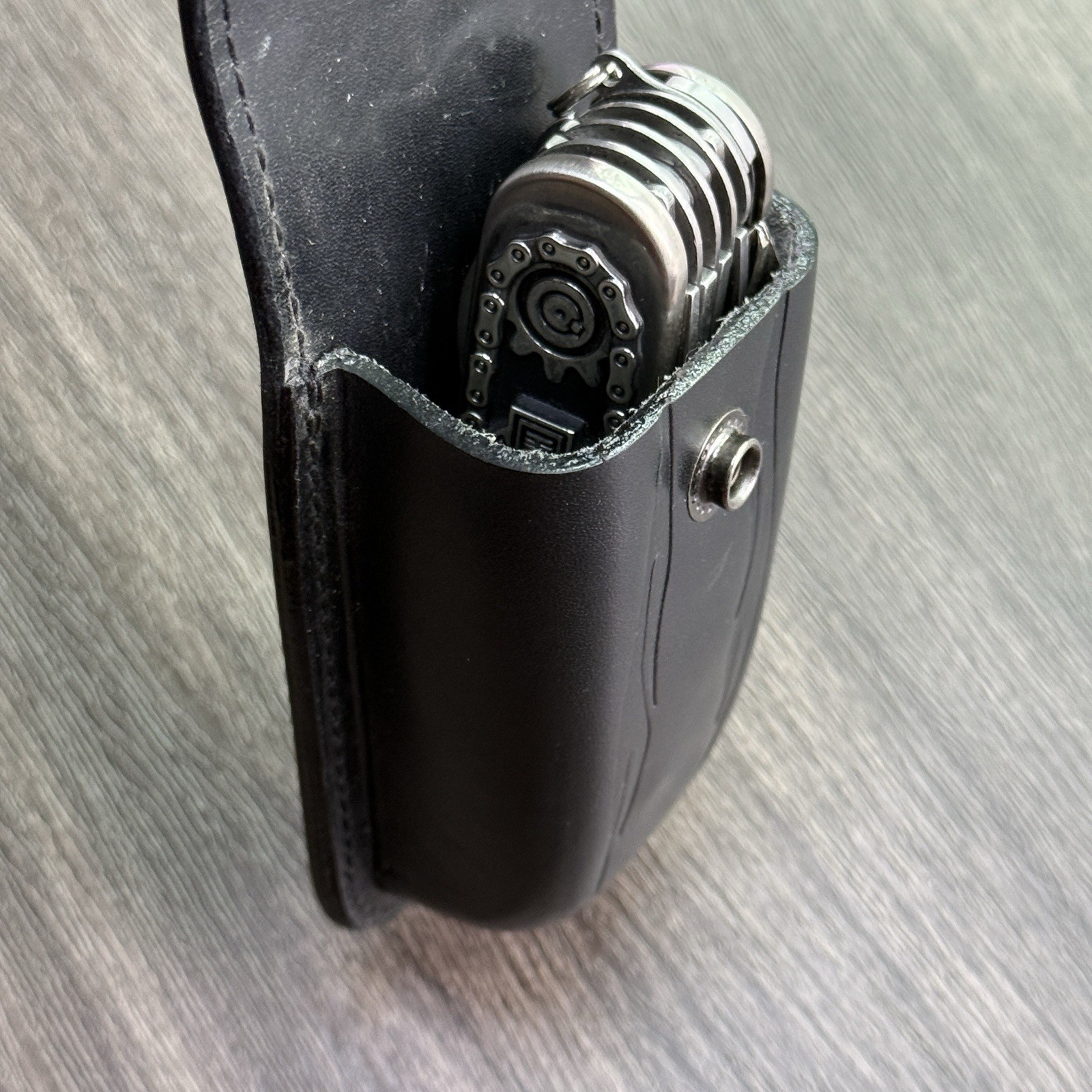 Harley Davidson Multitool Ford Harley-Davidson™ F-150 Knife with Leather Sheath